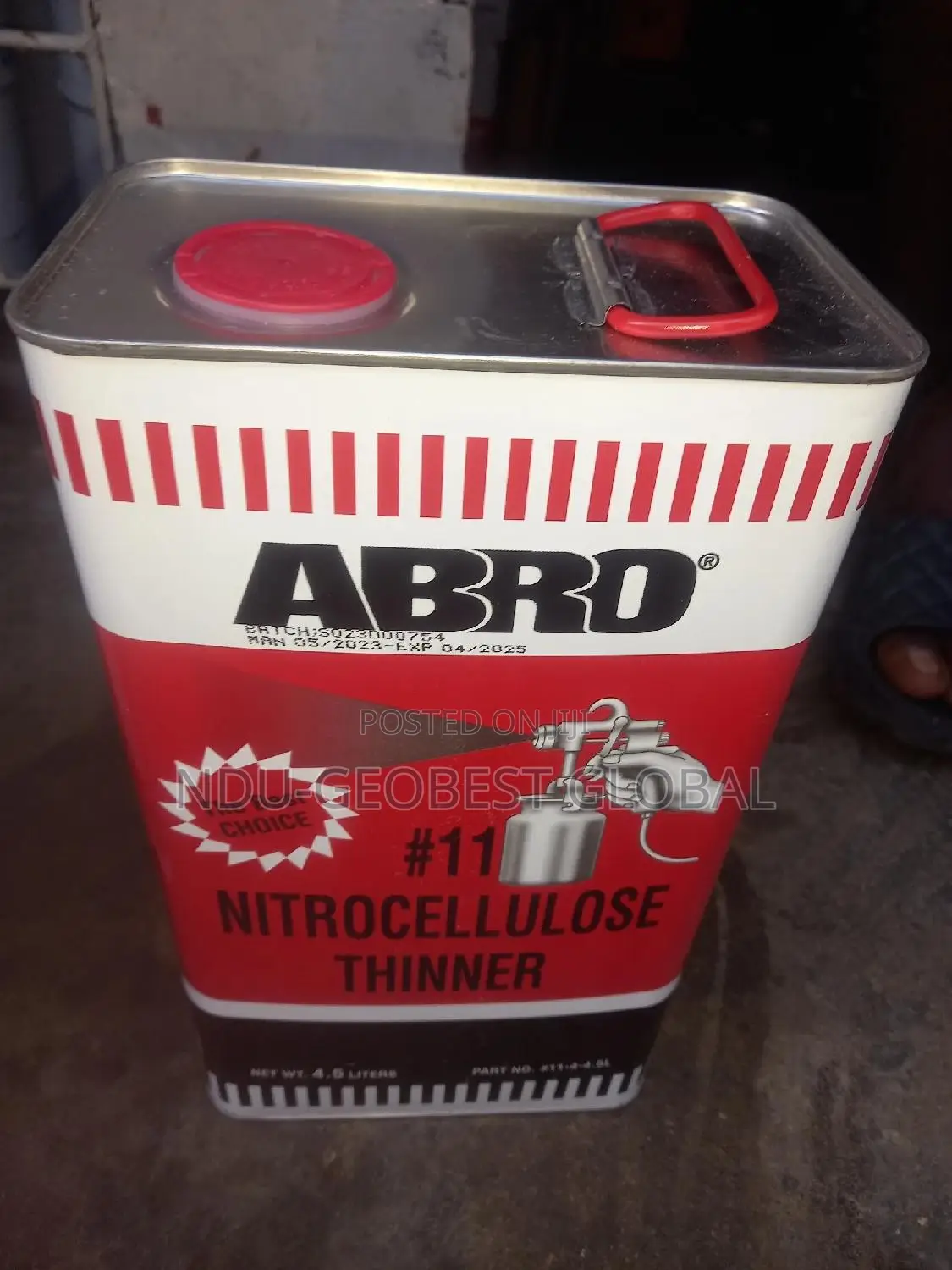 Abro Thinner 4.5 Liters