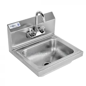 Single Hand Wash Wall Mounted Sink