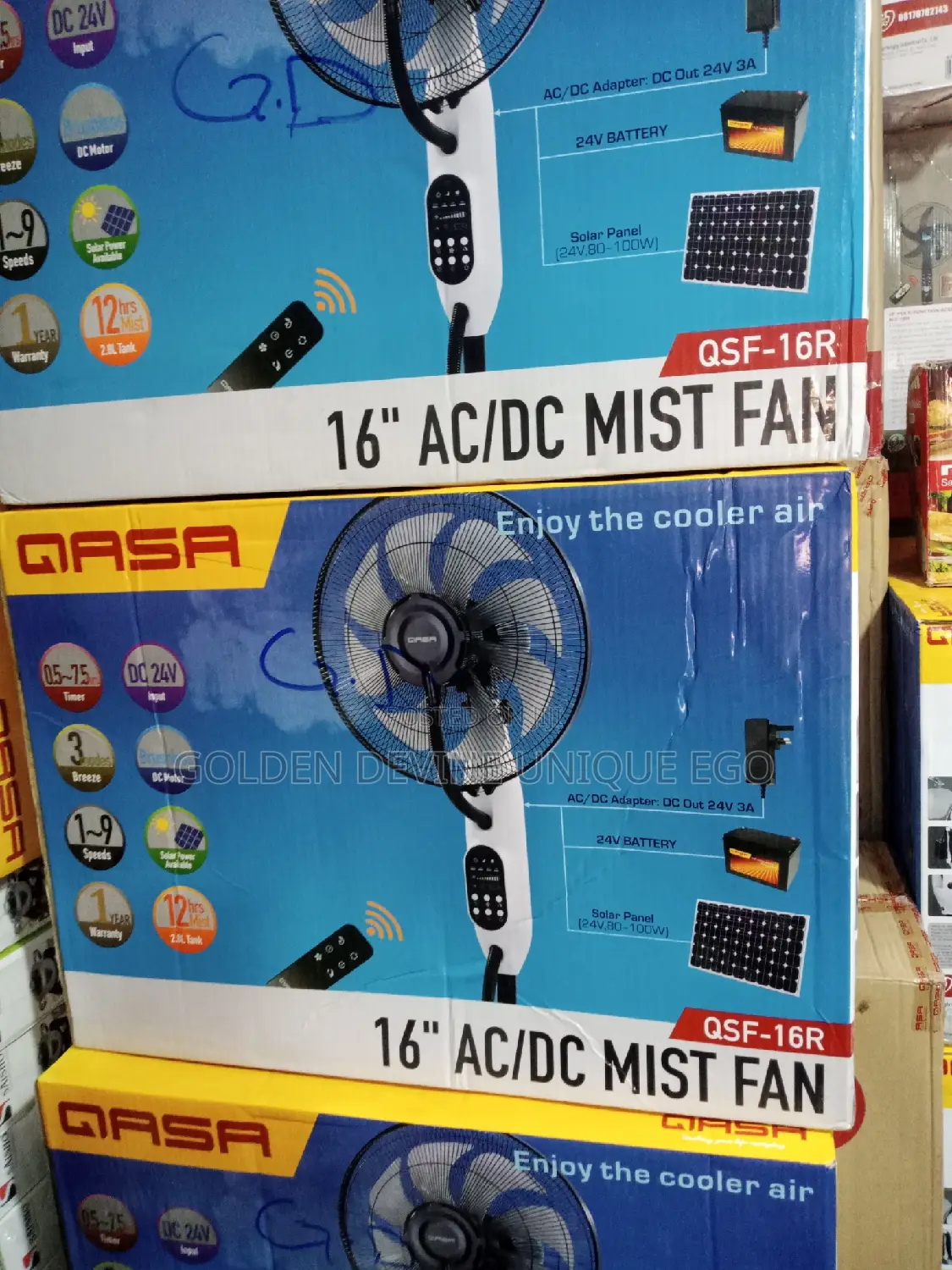 Ac/Dc Mist Fan