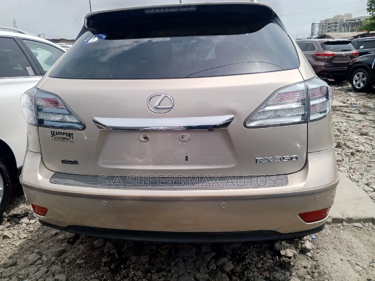 Lexus RX 350 2010 Gold