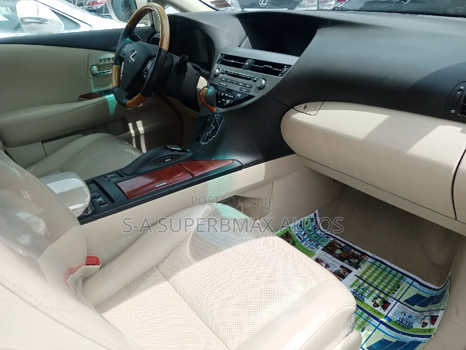 Lexus RX 350 2010 Gold