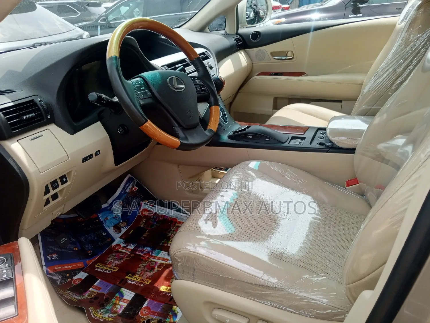 Lexus RX 350 2010 Gold