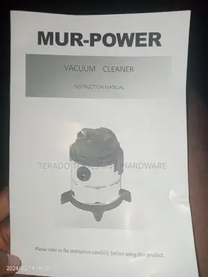 Mur Power Vacuum Cleaner 20l