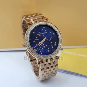 Original MICHAEL Gold Chain Watch Available in Store