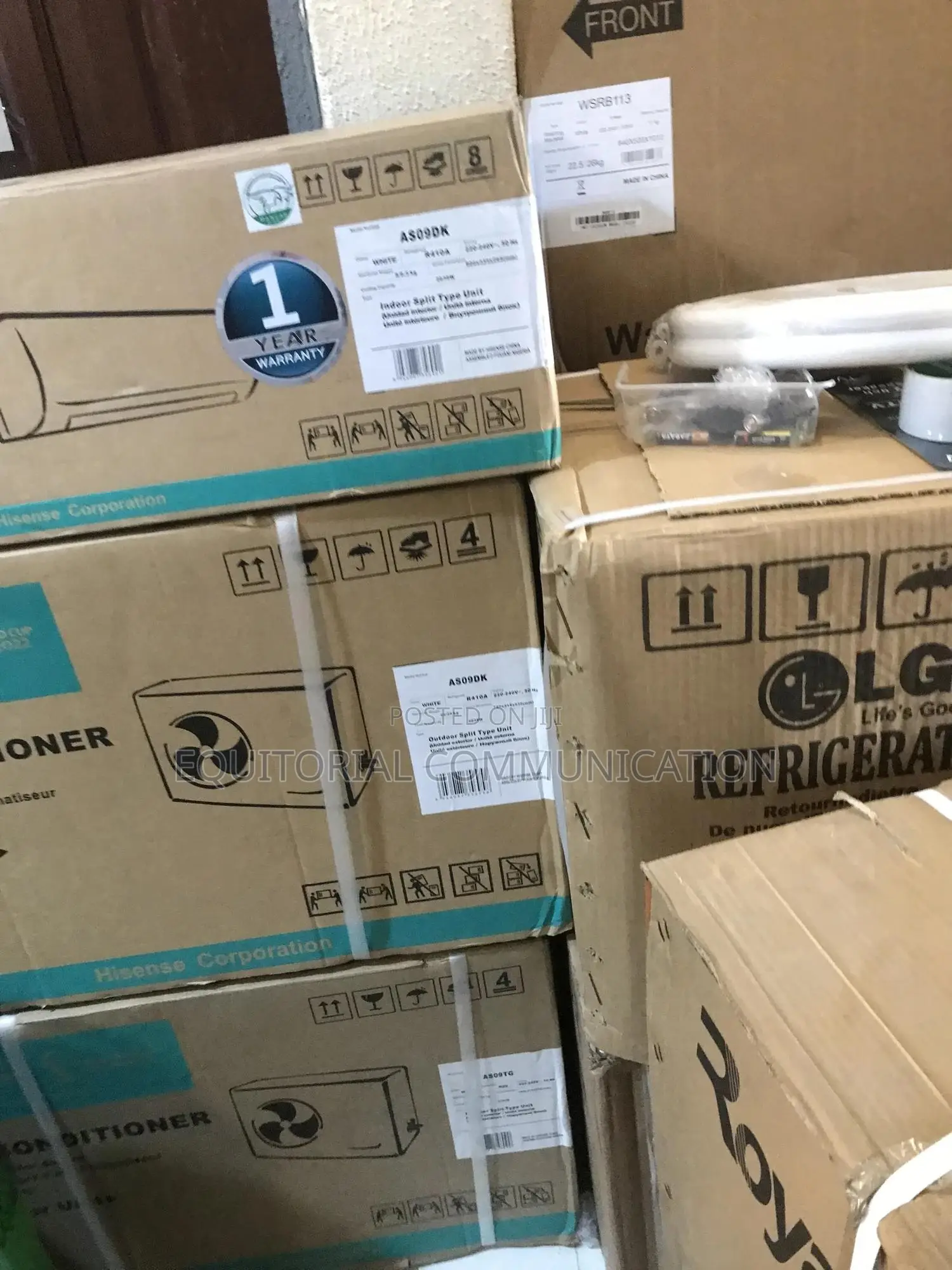Brand New Hisense 1hp Split Unit Ac