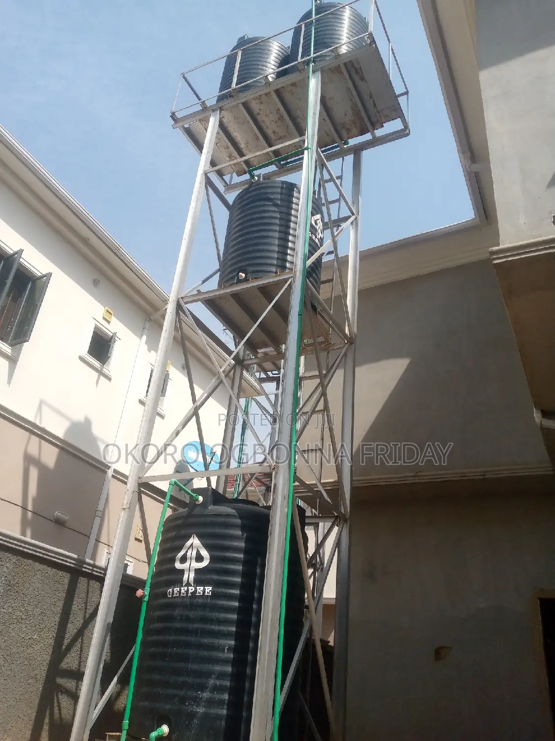Long Overhead Tank