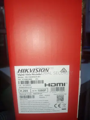 Hikvison 4channels DVR 2mp