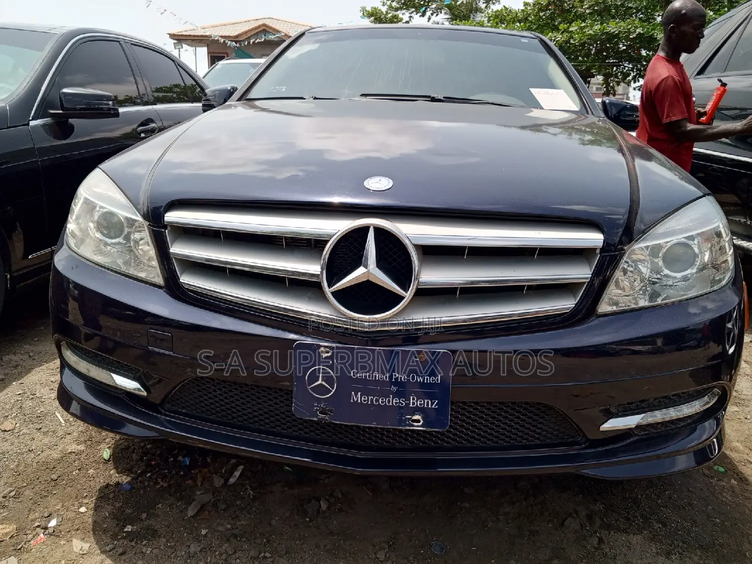 Mercedes-Benz C300 2011 Blue