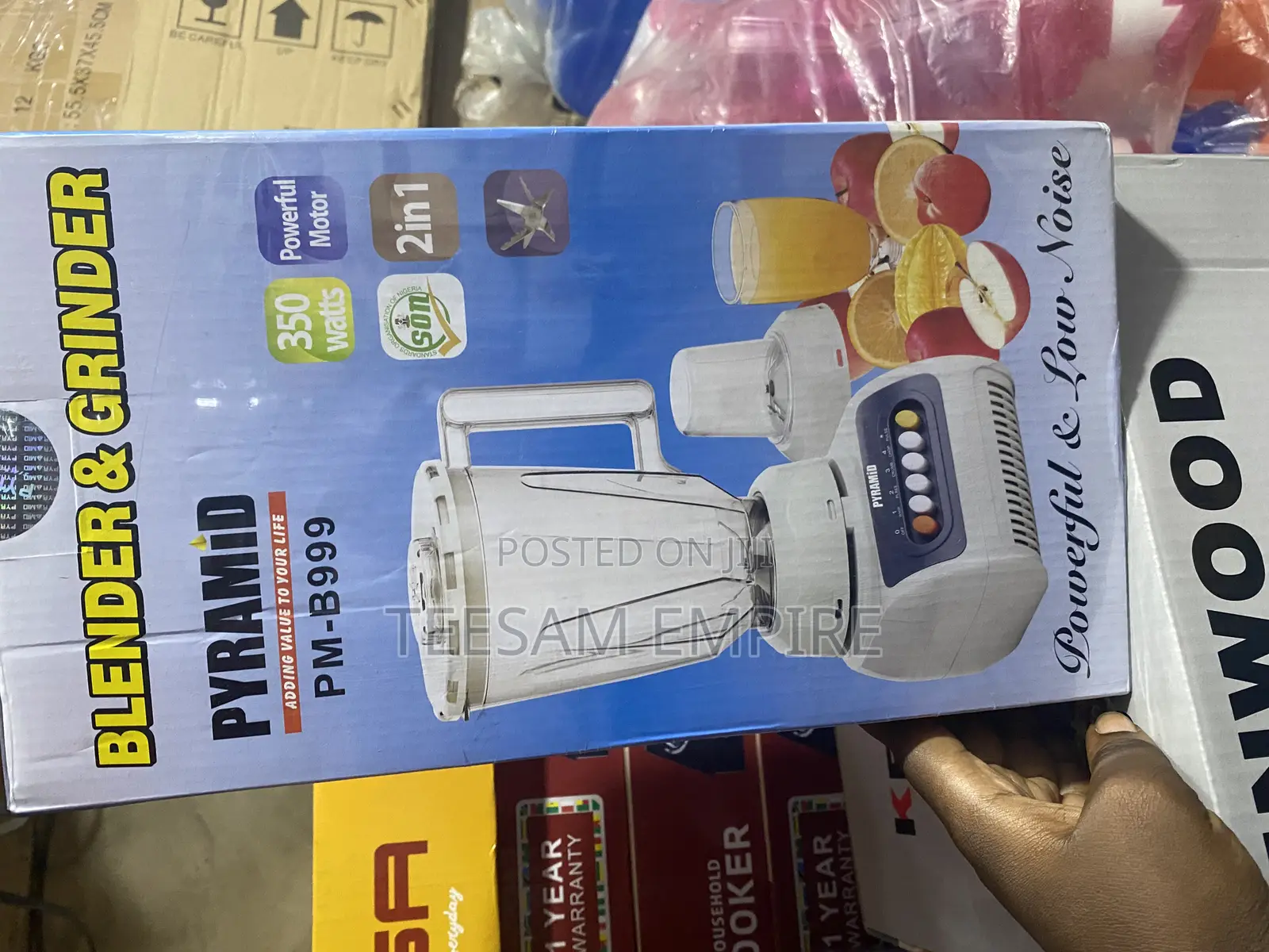 Pyramid Blender and Grinder