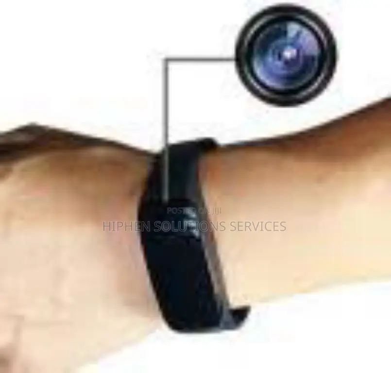 Spy Camera Wristband Video Recording Wearable