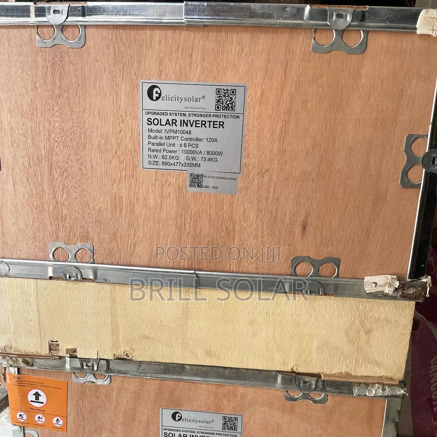 10kva, 48v Felicity Pure Sine Wave Hybrid Inverter - Ivpm - Brill Solar ...