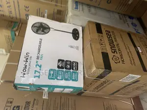 17.2 Rechargeable Wow-Win Adjustable Standing Fan