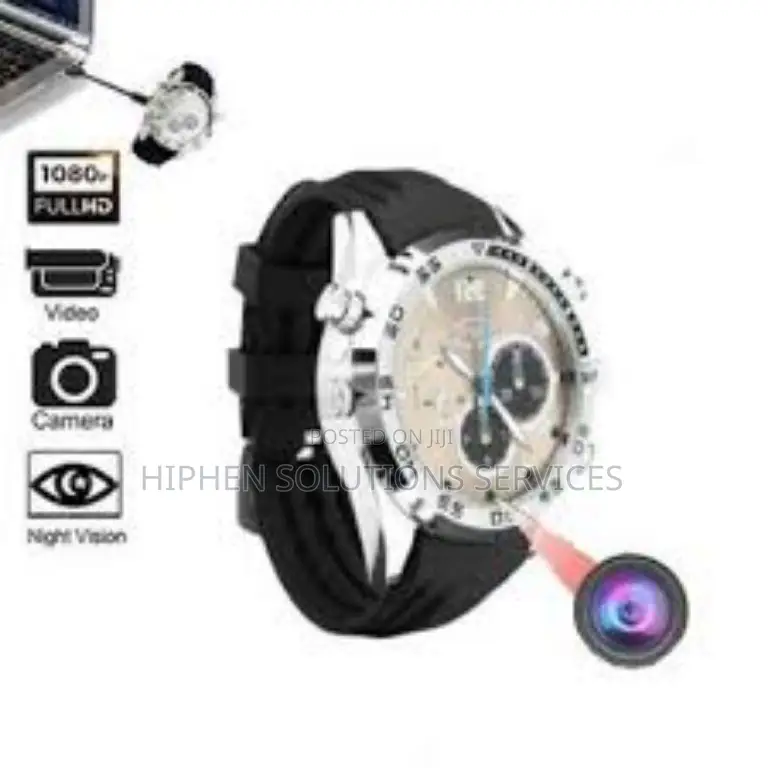 Watch With Video Recording for Security
