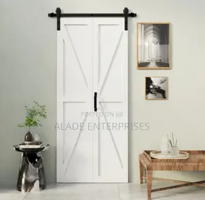 Heavy Duty Roller Bi-Folding Sliding Barn Door Hardware