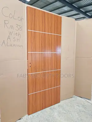HDF Wooden Door With Chrome(840)