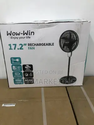 Brand New Wow Win 17.2' Rechargeble Fan