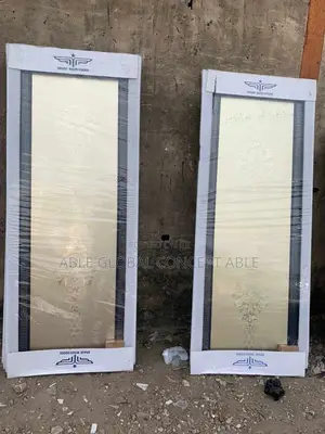 Glass Toilet Door Newest Gold Design Door