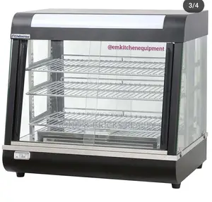 Black Snacks Warmer Display