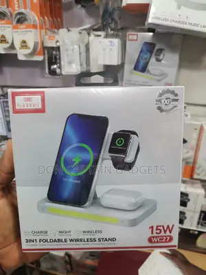 3in1 Foldable Wireless Charger 15W