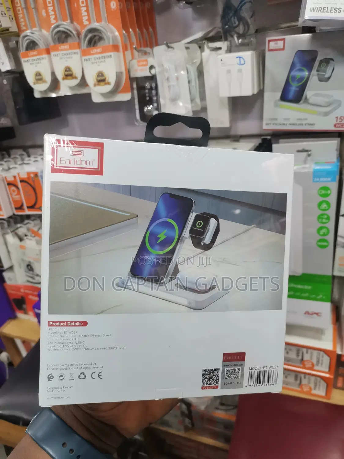3in1 Foldable Wireless Charger 15W
