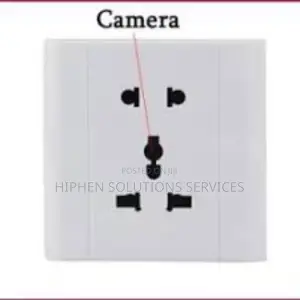 White Plug Point DVR Spy Camera