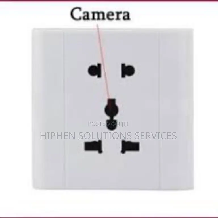White Plug Point DVR Spy Camera