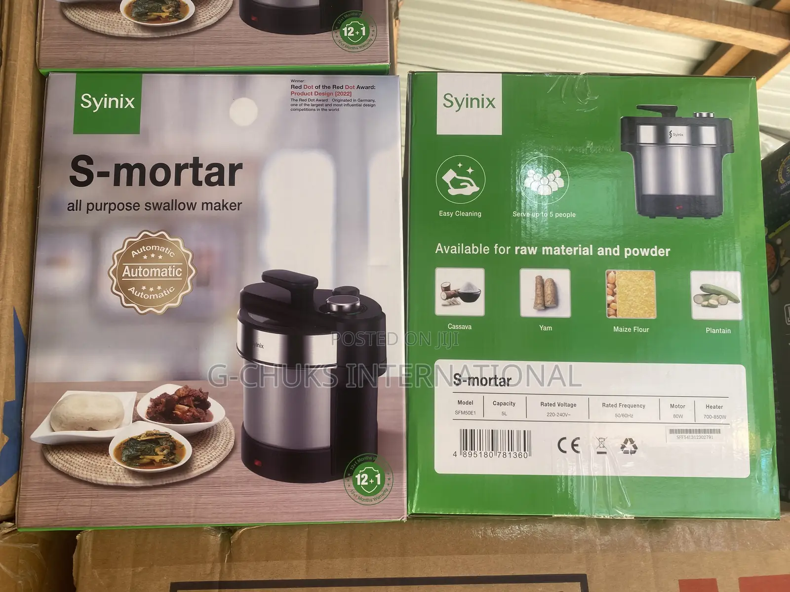 Syinix Swallow Maker (COOKING AND POUNDING