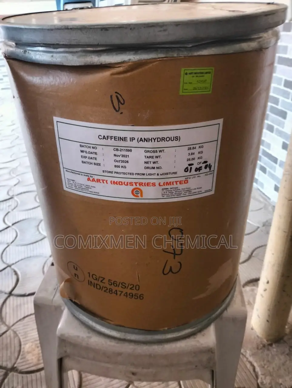 Caffeine Anhydrous Powder