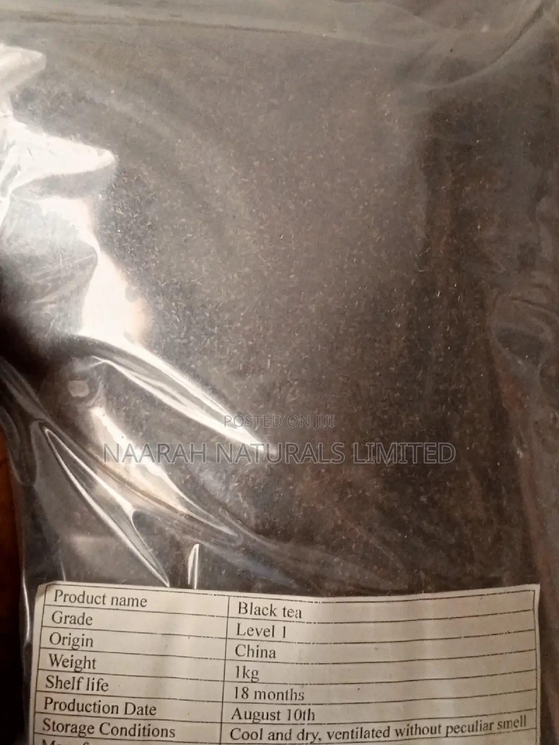 Chinese Black Tea - 1kg