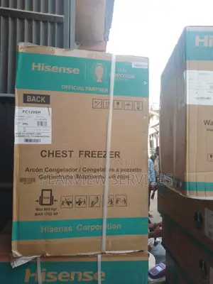 Silver Hisense (FC120SH) Chest Freezer
