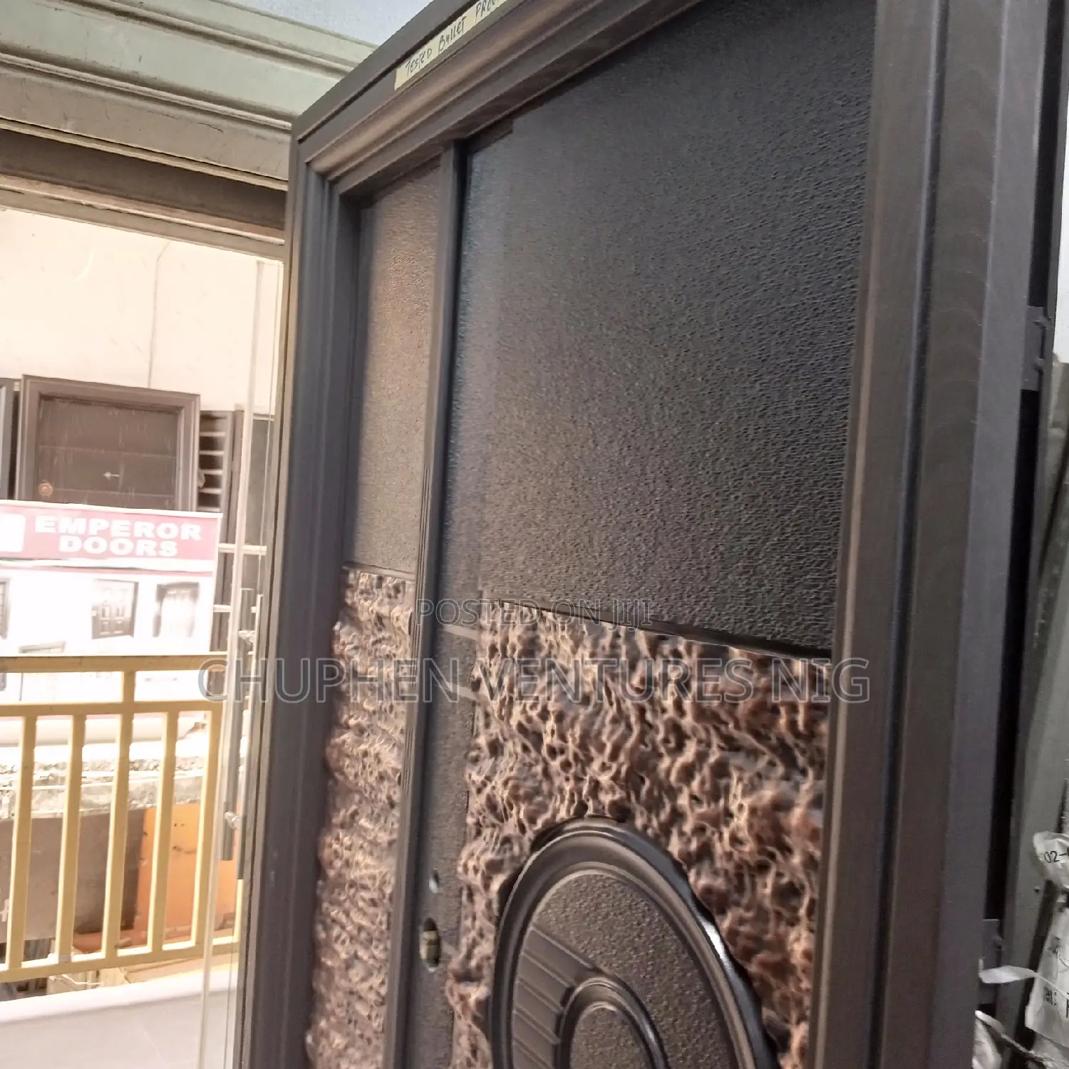 Turkish Security Cast Entrance Door