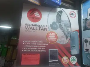 Andrakk Rechargeable Wall Fan 16 Inches Energy Saver