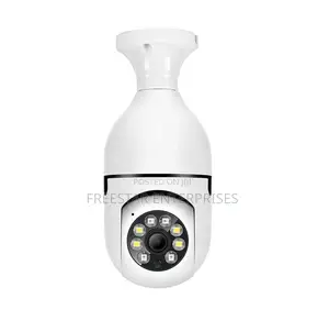 Photo - CCTV Camera. WIFI Panoroma Camera. Lamp Holder CCTV Camera.