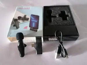 Wireless Lapel Android Type C Microphone Plug Play