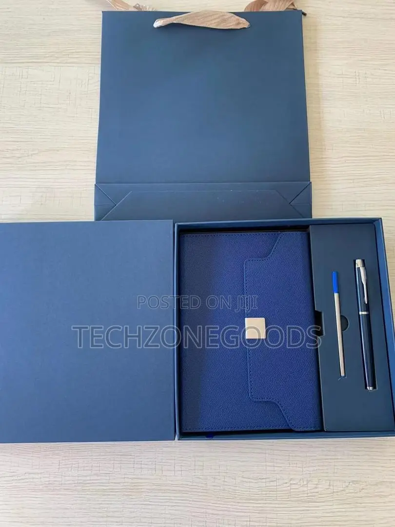 A5 Notepad + Refill Pen Gift Set