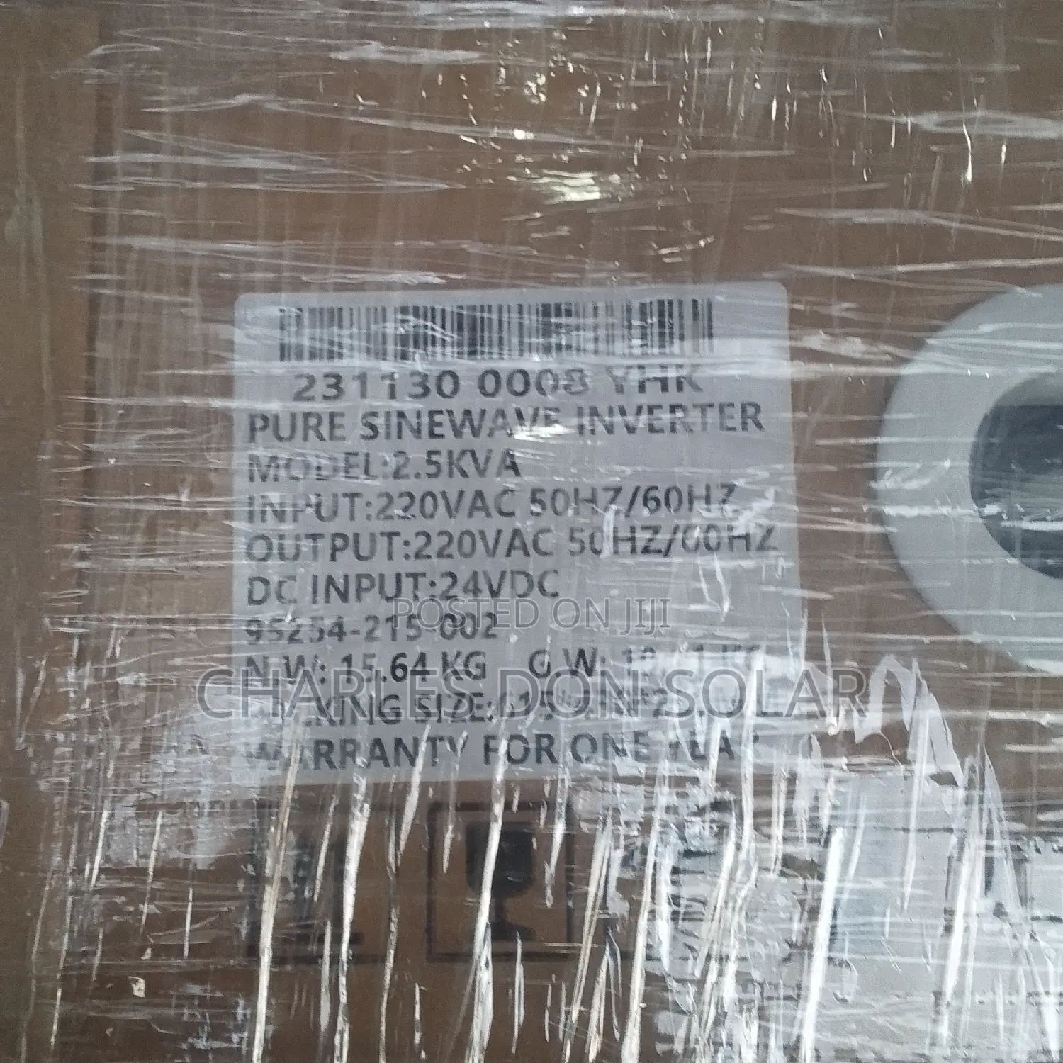 Yohako Inverter 2.5kva 24v