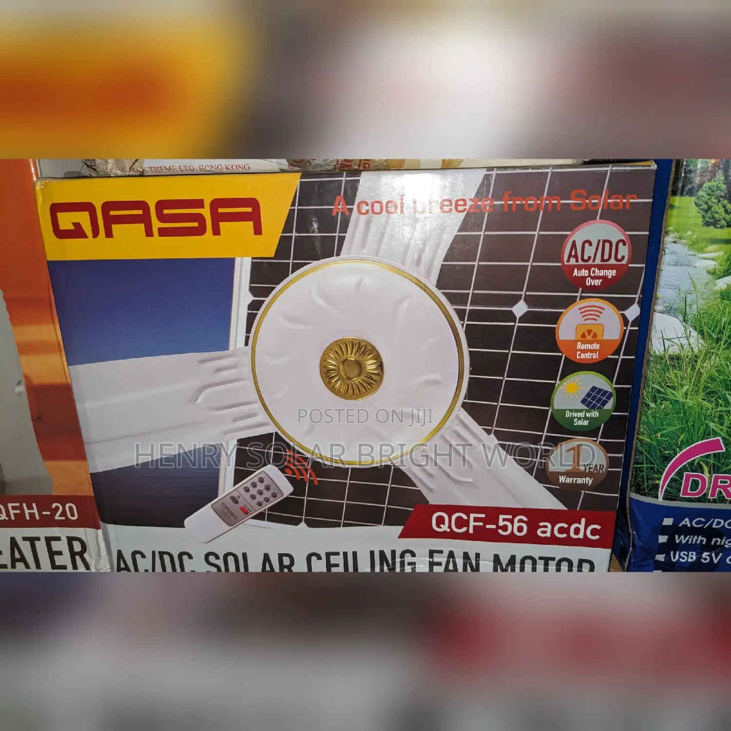 QASA DC/AC Ceiling Fan 56