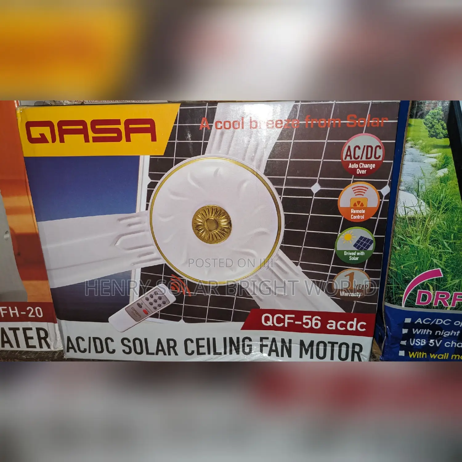 QASA DC/AC Ceiling Fan 56
