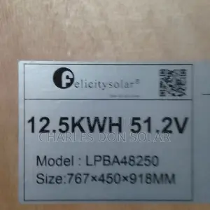 12.5kwh Felicity Lithium Battery