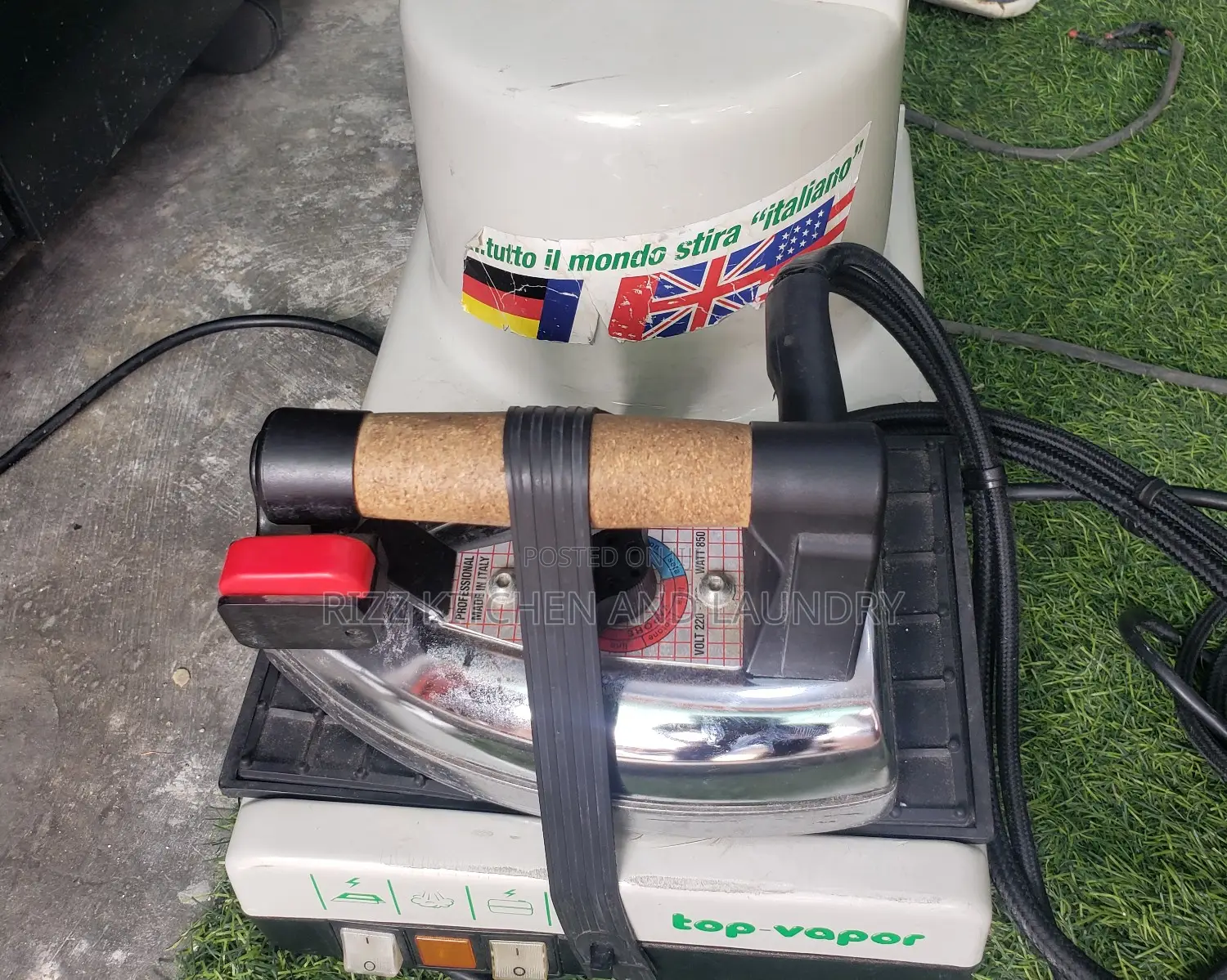 Top Vapor Industrial Iron