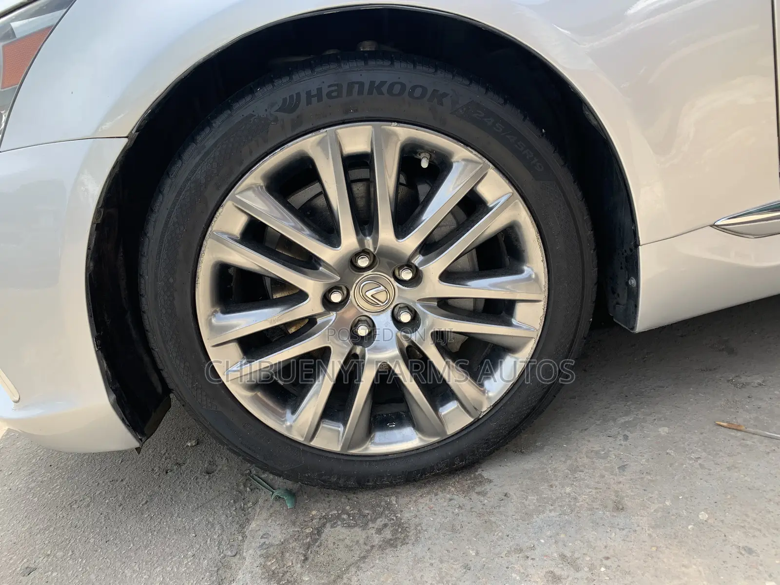 Lexus LS 460 L AWD 2015 Silver