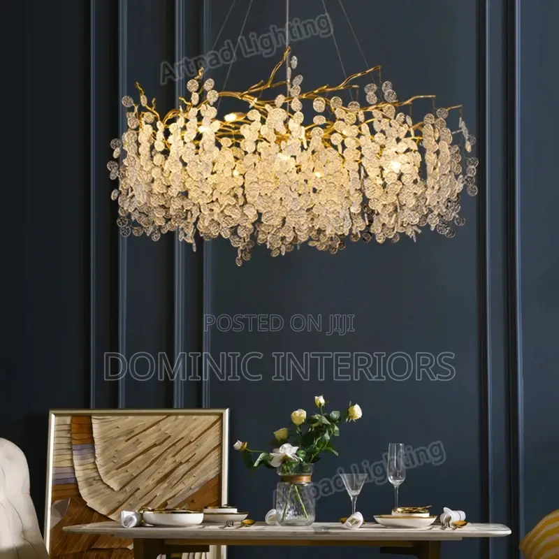 LED Luxury Crystal Ceiling Chandelier