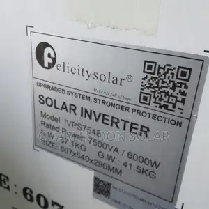 7.5kva Felicity Inverter