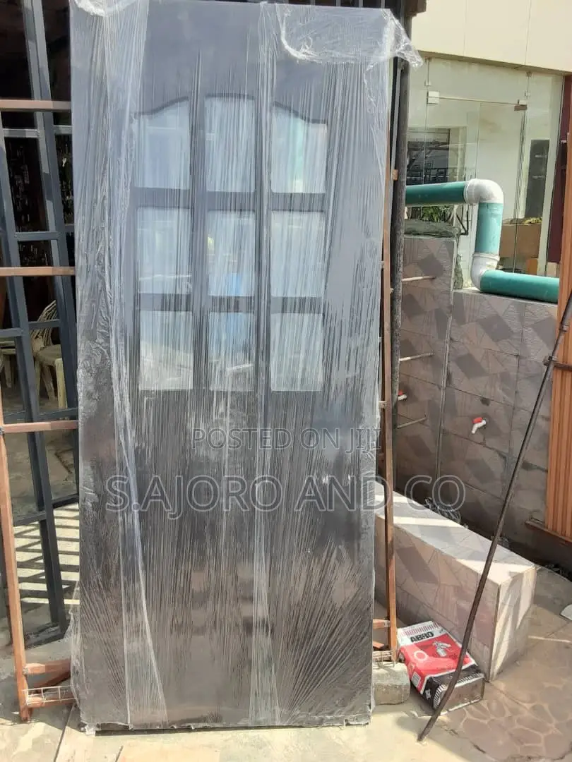 Standard HDF Wooden Doors With Frame; Complete Room Doors