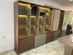 2.8 Metres Executive Office Table and Shelf