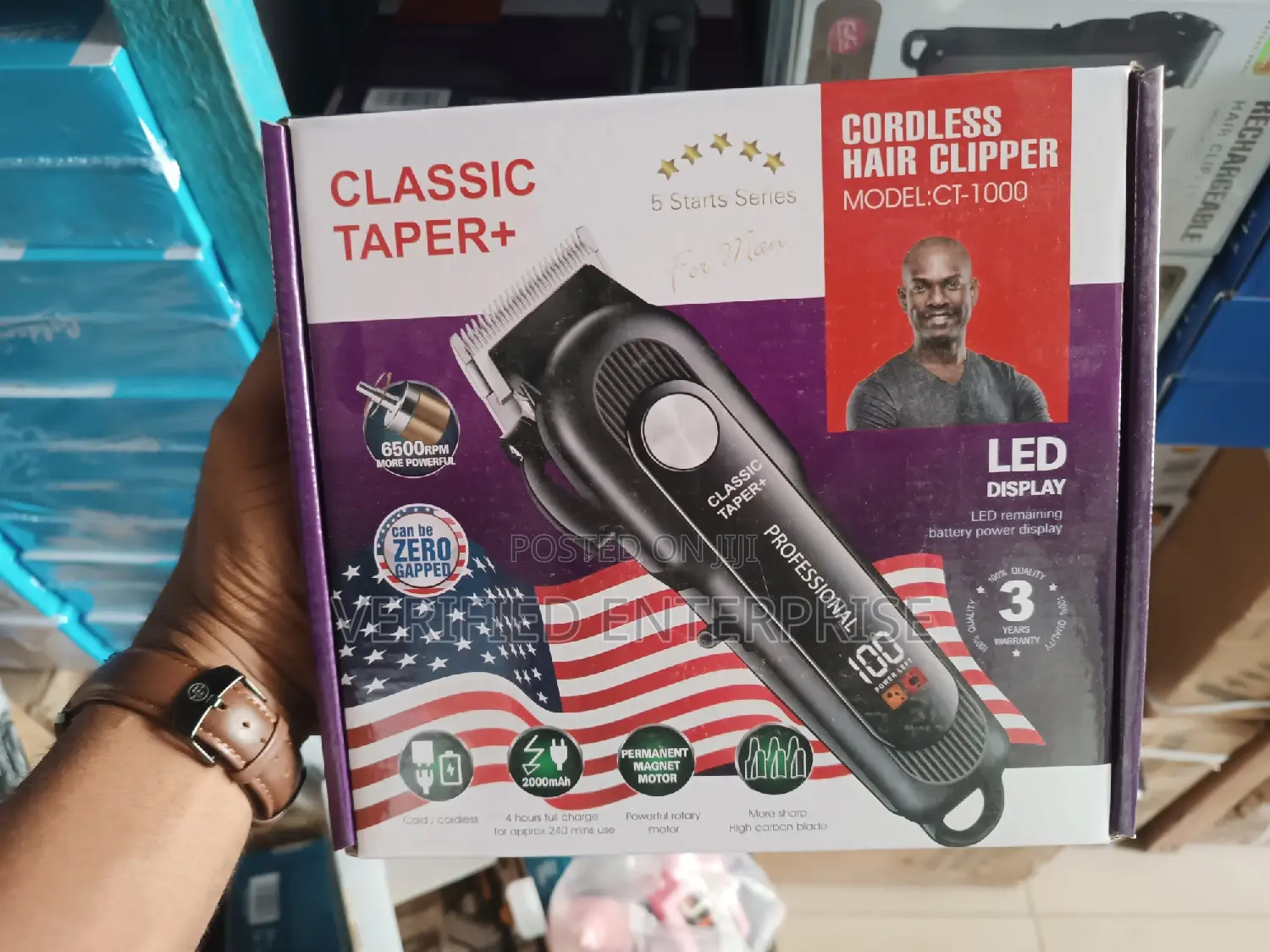 Rechargeable Cordless Clipper