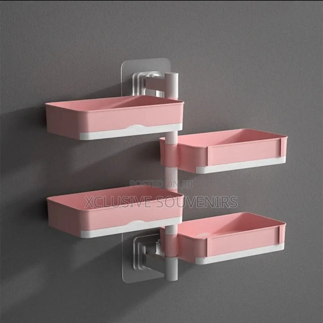 4 Layers Wall Mounted Soap Bar Holder