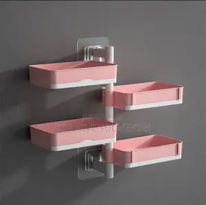 4 Layers Wall Mounted Soap Bar Holder
