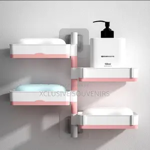 4 Layers Wall Mounted Soap Bar Holder