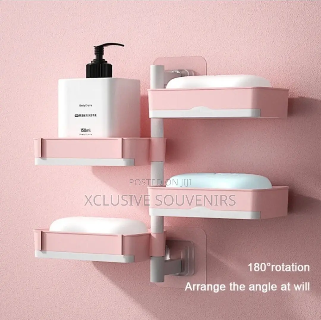 4 Layers Wall Mounted Soap Bar Holder